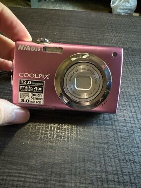 Nikon COOLPIX Pink Compact Digital Camera